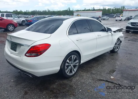 2017 Mercedes-Benz C 300 from USA, damaged, VIN WDDWF4JB6HR250694